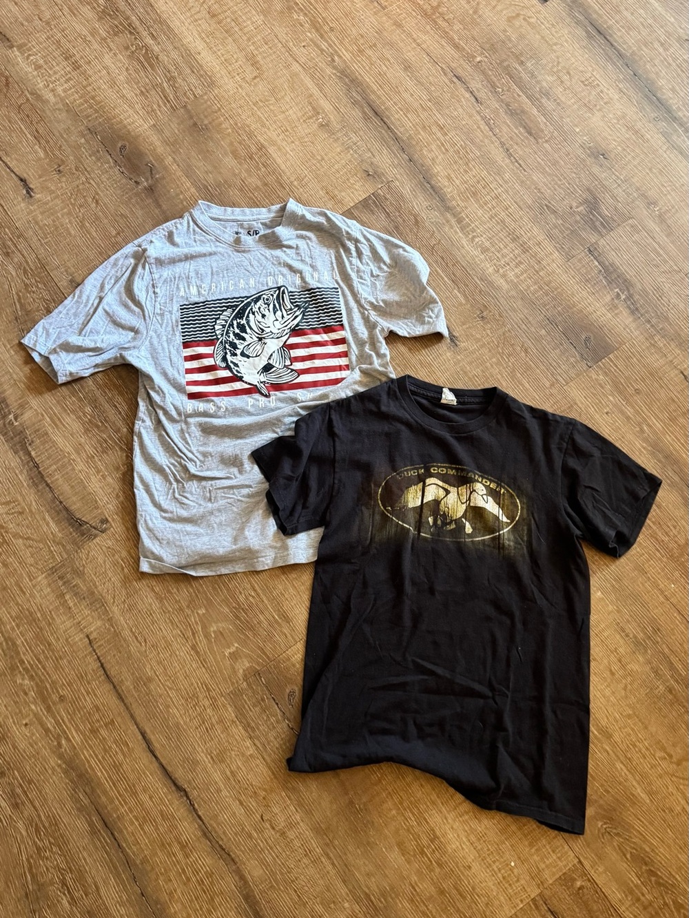 Bass Pro Shops and Duck Commander tees